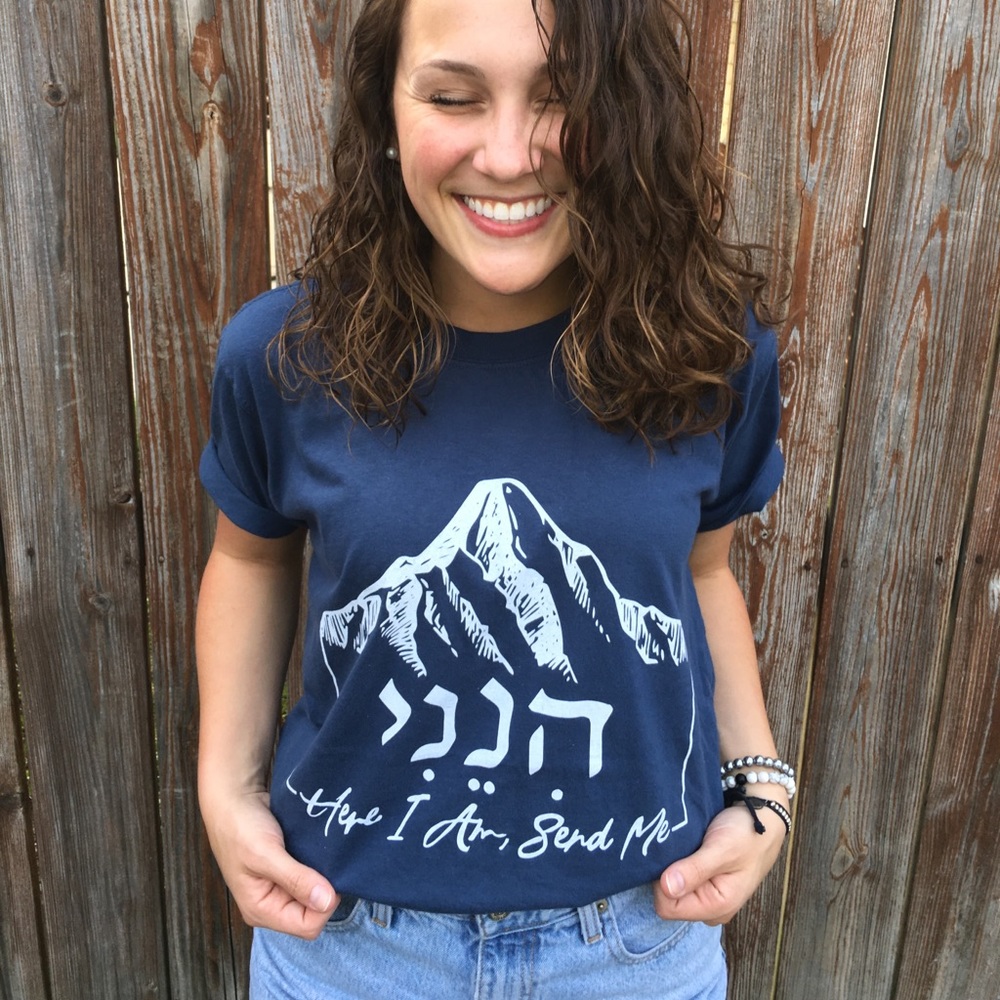 Hebrew-Inscribed T Shirts ($$ for missions trip!)